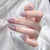 Kunstnagelset mit Glitzer- und Metallic-Effekten Brehn