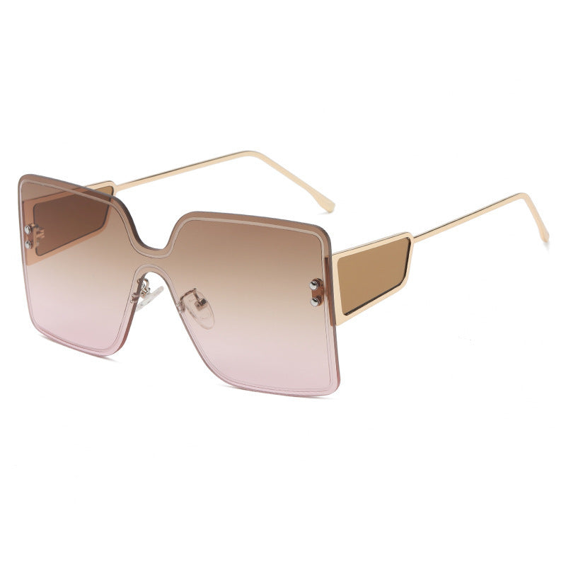 Damen oversized Geometric Sonnenbrille Brehn