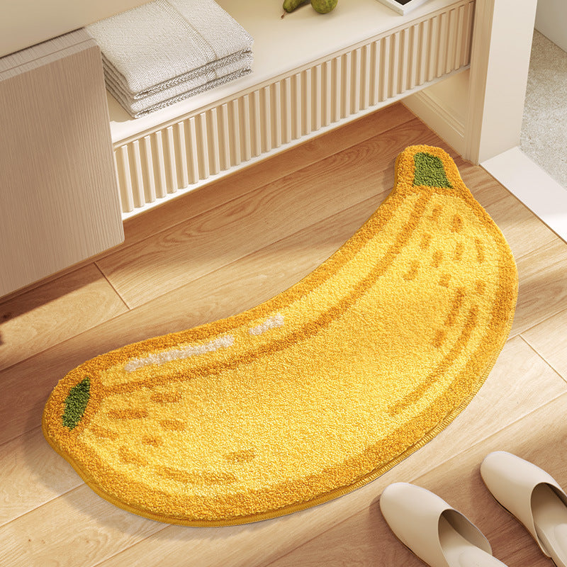 Avocado Shape Plüsch Badmatte