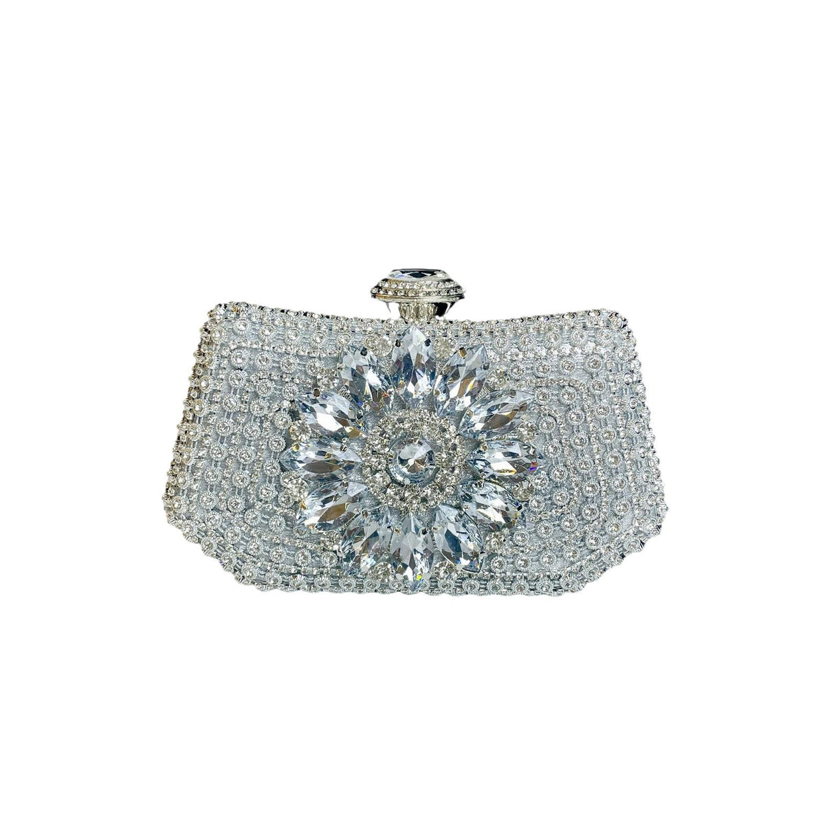 Glänzende Strass Dekorative Clutch