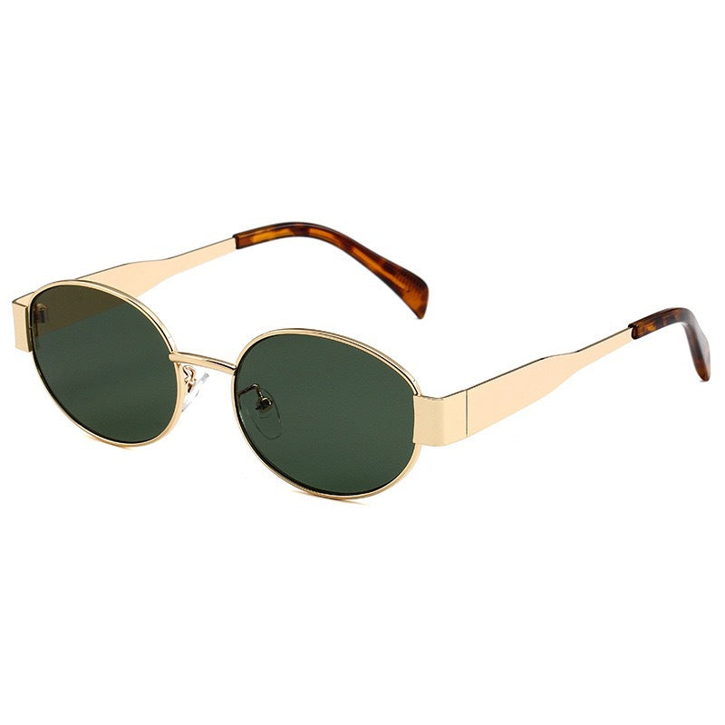 Damen stylische Metallsonnenbrille Brehn