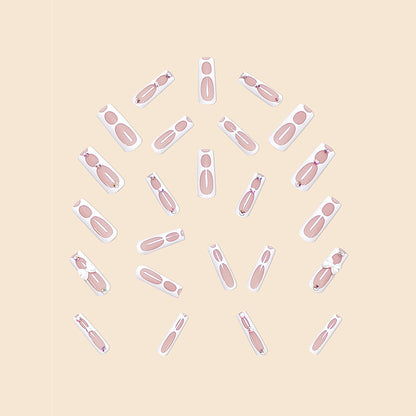 Glamouröses Schmuck-Akzent Nagelkunstset
