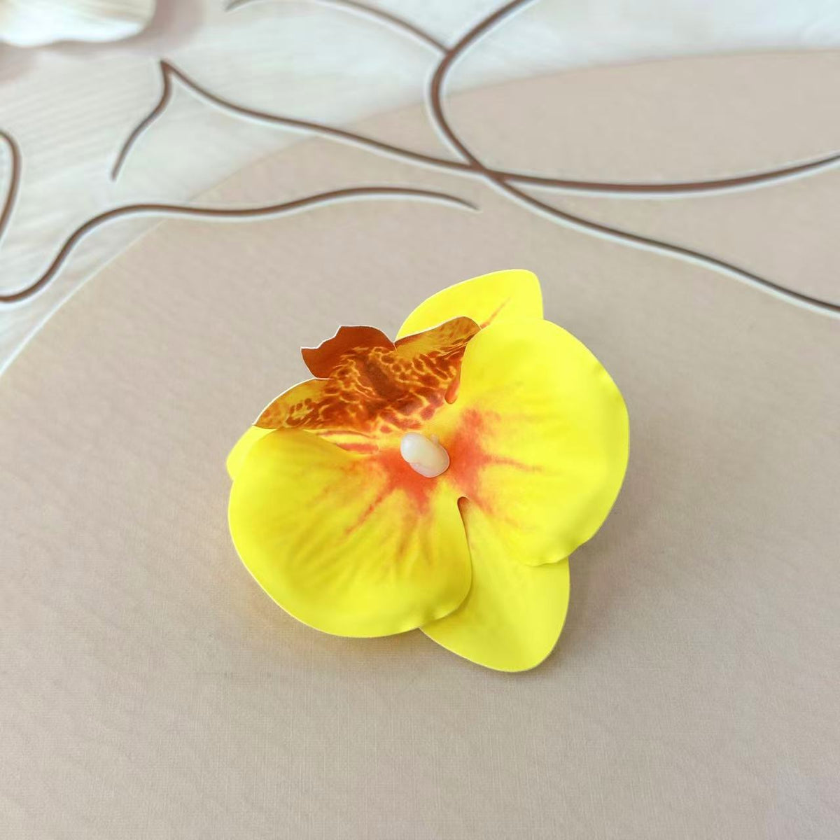 Dekorative Orchideenblumenaccessoire für die Wohnkultur