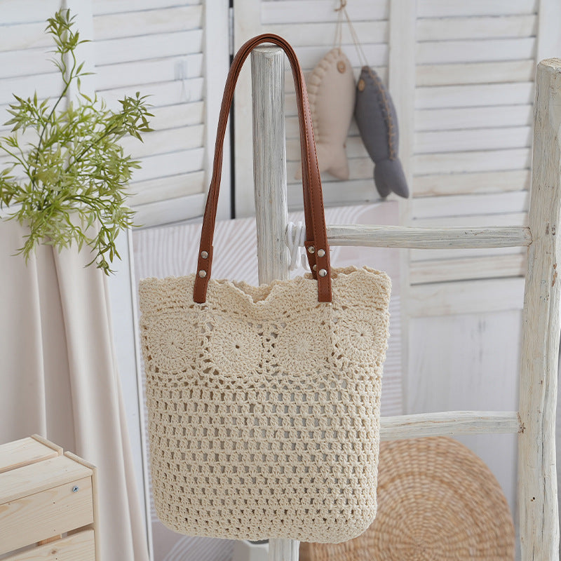 Handgewebte Basttasche Brehn