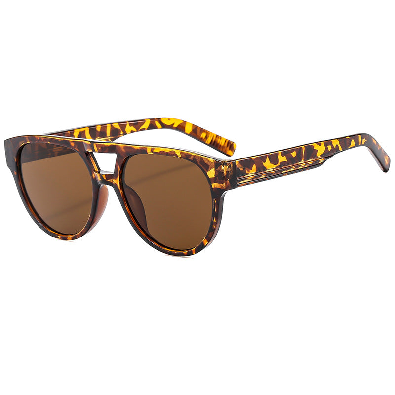Damen modische Katzenaugen-Sonnenbrille im eleganten Tortoise-Look Brehn