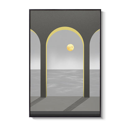 Moderne Minimalistische Leinwand Wandkunst