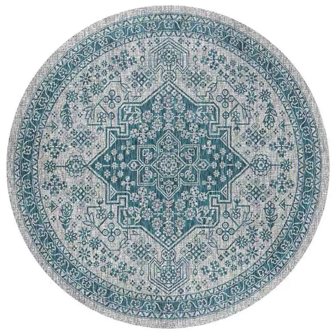 Runder Vintage Teppich