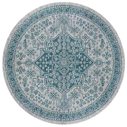 Runder Vintage Teppich