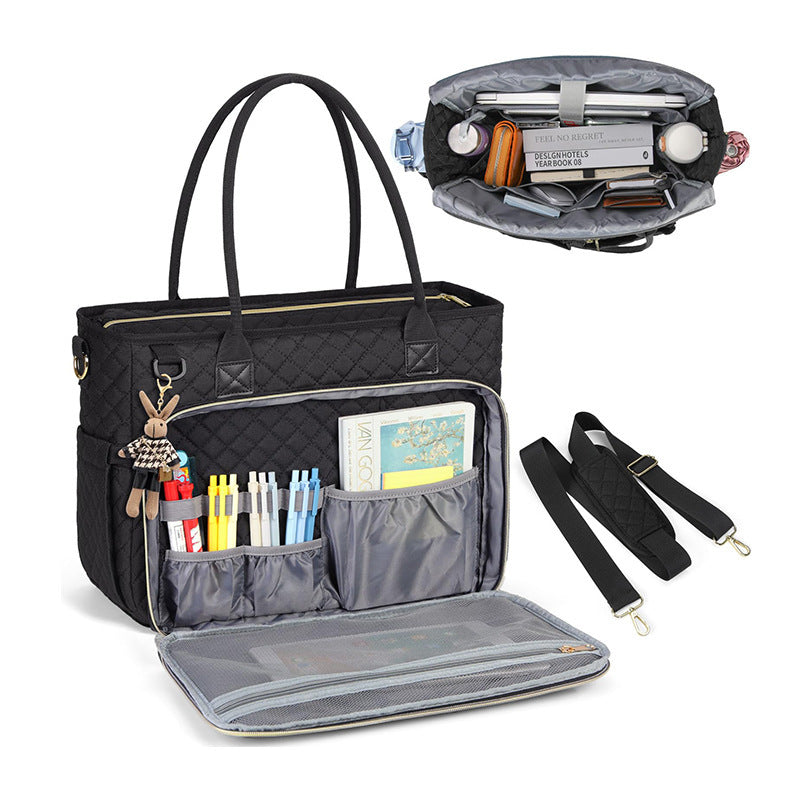 Elegante und Vielseitige Handtasche mit Mehreren Fächern Brehn