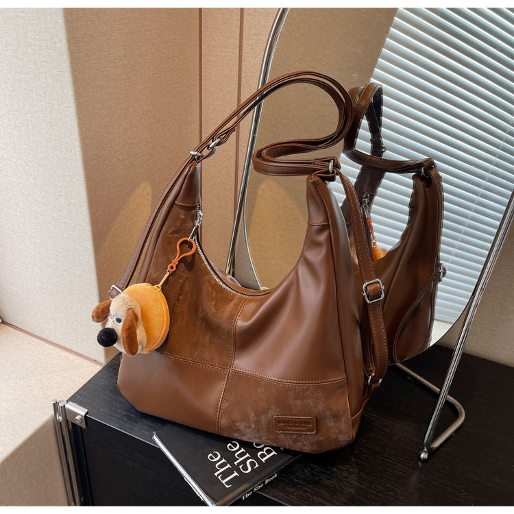 Elegante Mehrfachfächer Hobo Tasche Brehn