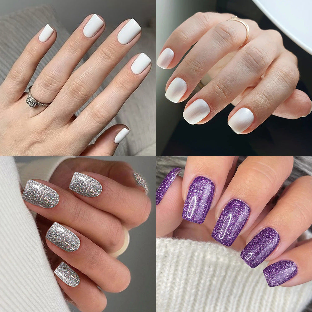 Glänzendes Glitzer-Gel-Nagelkunst-Set Brehn