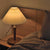 Stilvolle Faltshade Tischlampe
