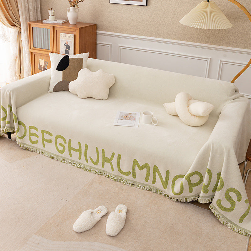 Gemütliche dekorative Sofa-Wurfdecke