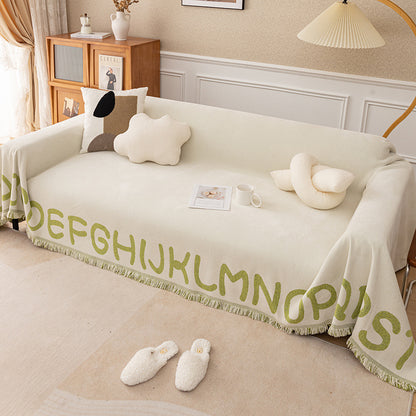 Gemütliche dekorative Sofa-Wurfdecke
