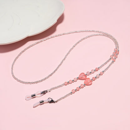 Elegante Perlen Brillen Kette Brehn