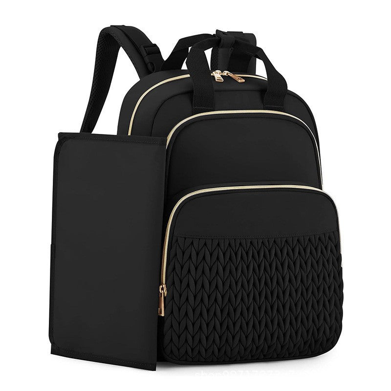 Modischer Rucksack mit Strukturiertem Design und Mehreren Fächern Brehn