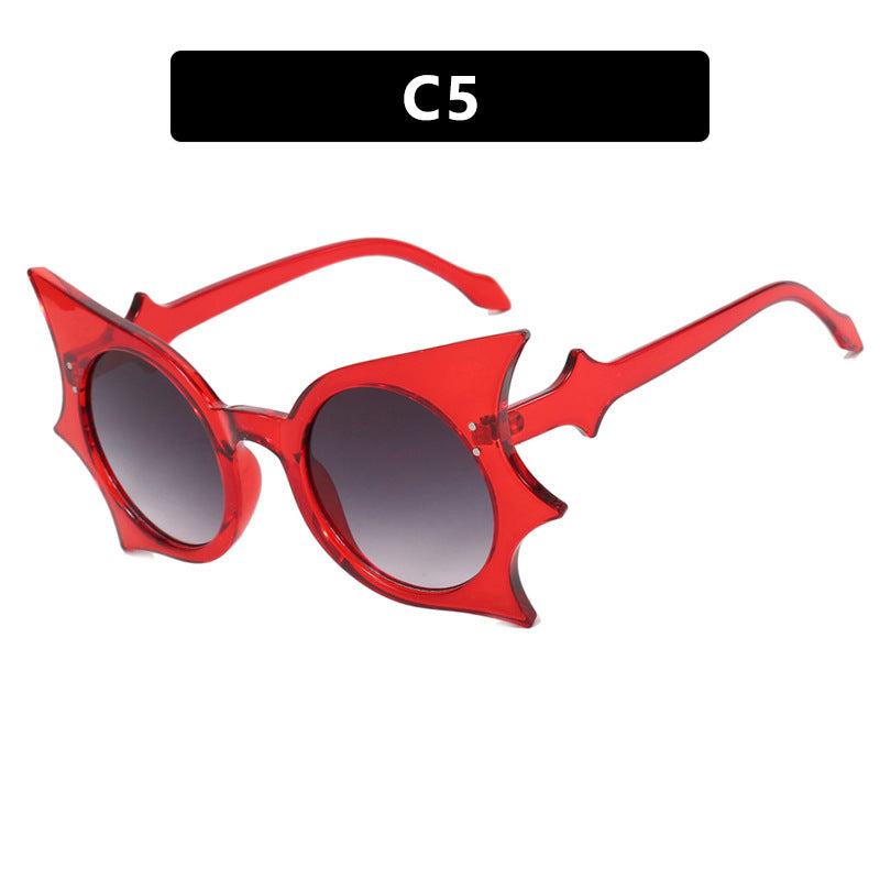 Damen extravagante Cat-Eye Sonnenbrille mit auffälligem Rahmen Brehn