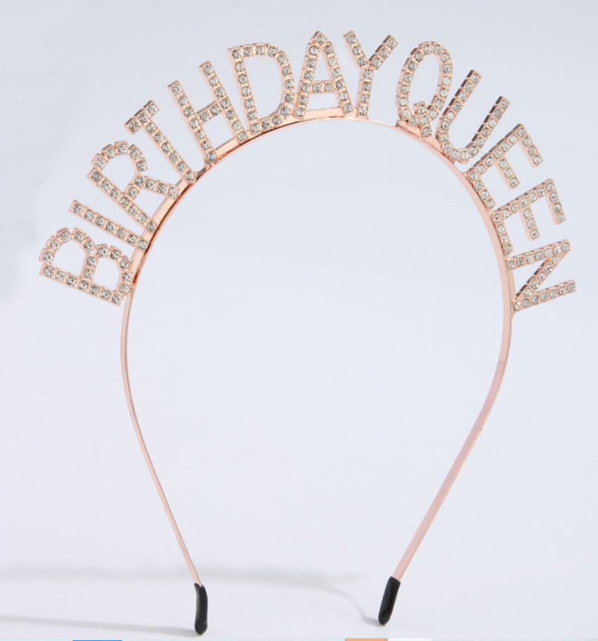 Damen Haarschmuck mit funkelndem Schriftzug Brehn