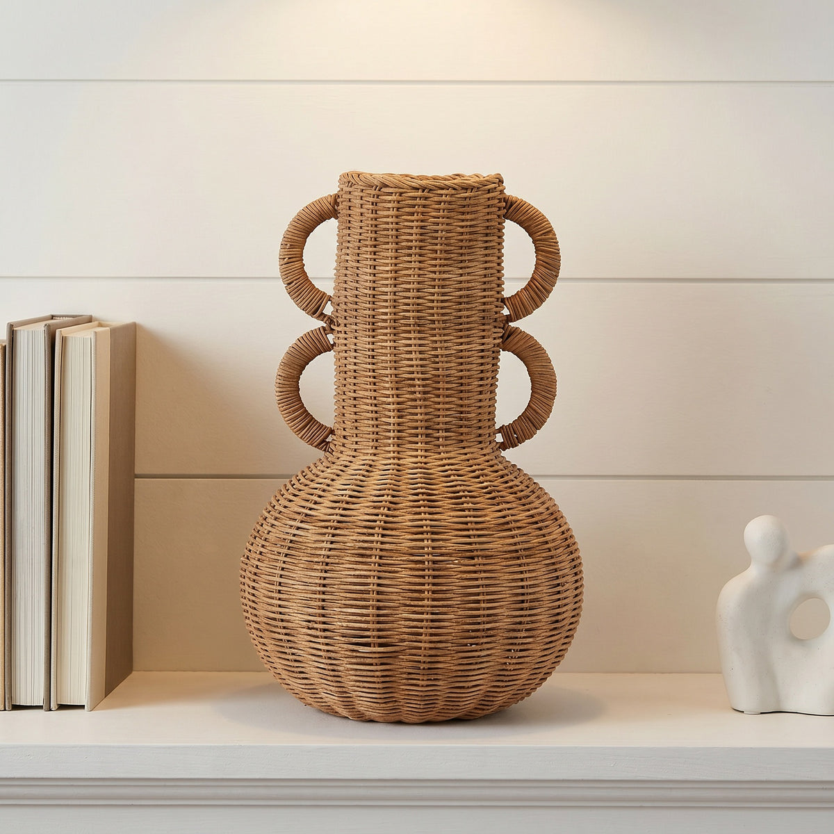 Handgefertigte Dekovase mit modernem Design Brehn