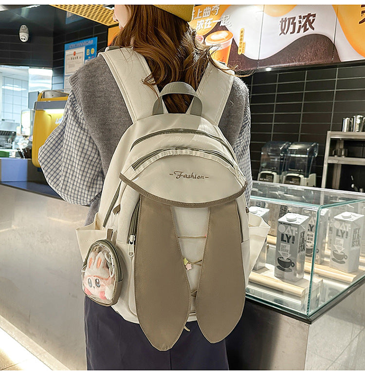 Hasenohren Design Rucksack Brehn