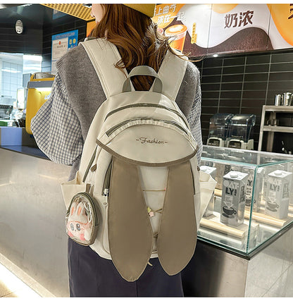 Hasenohren Design Rucksack Brehn