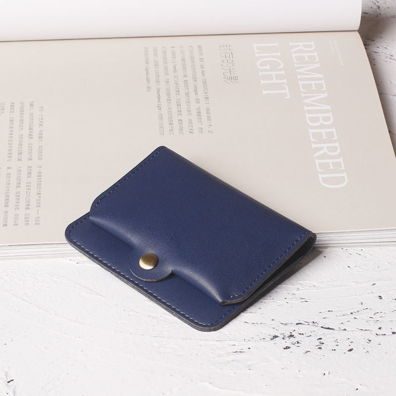 Minimalist Leder Kartenhalter