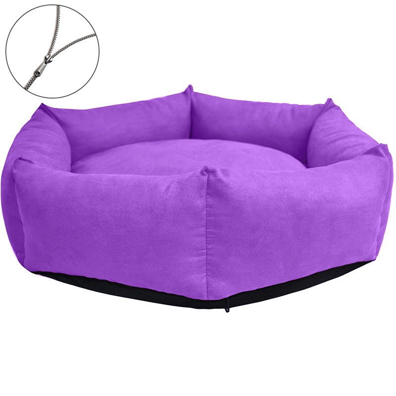 Plüsch Nest Hundebett