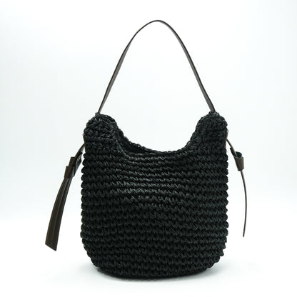 Handtasche Aus Hochwertigem Naturmaterial mit Weichem Griff Brehn