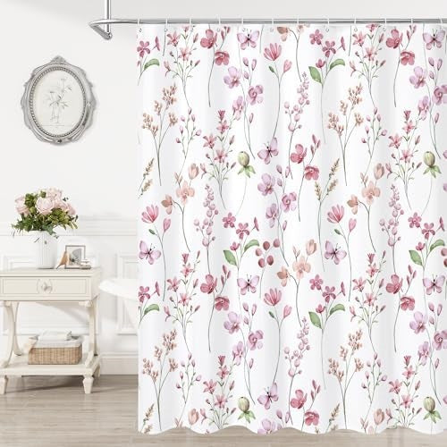 Florales Druck Duschvorhang Brehn