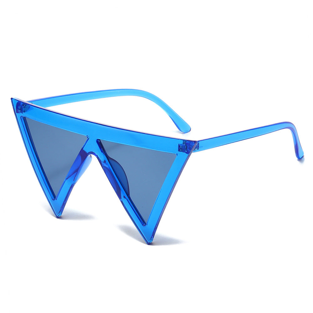Futuristische, dreieckige Sonnenbrille Brehn