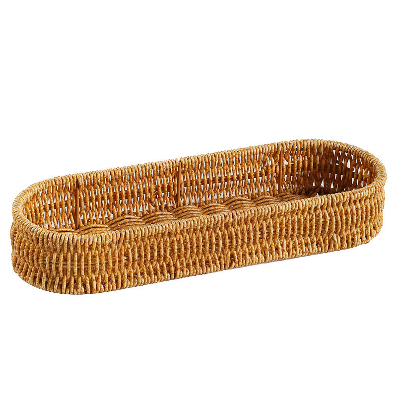 Oval Woven Storage Tray Brehn