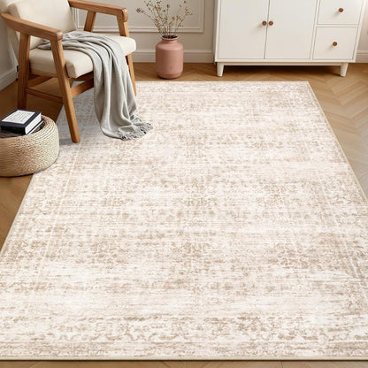 Vintage-inspirierter abstrakter Teppich Brehn