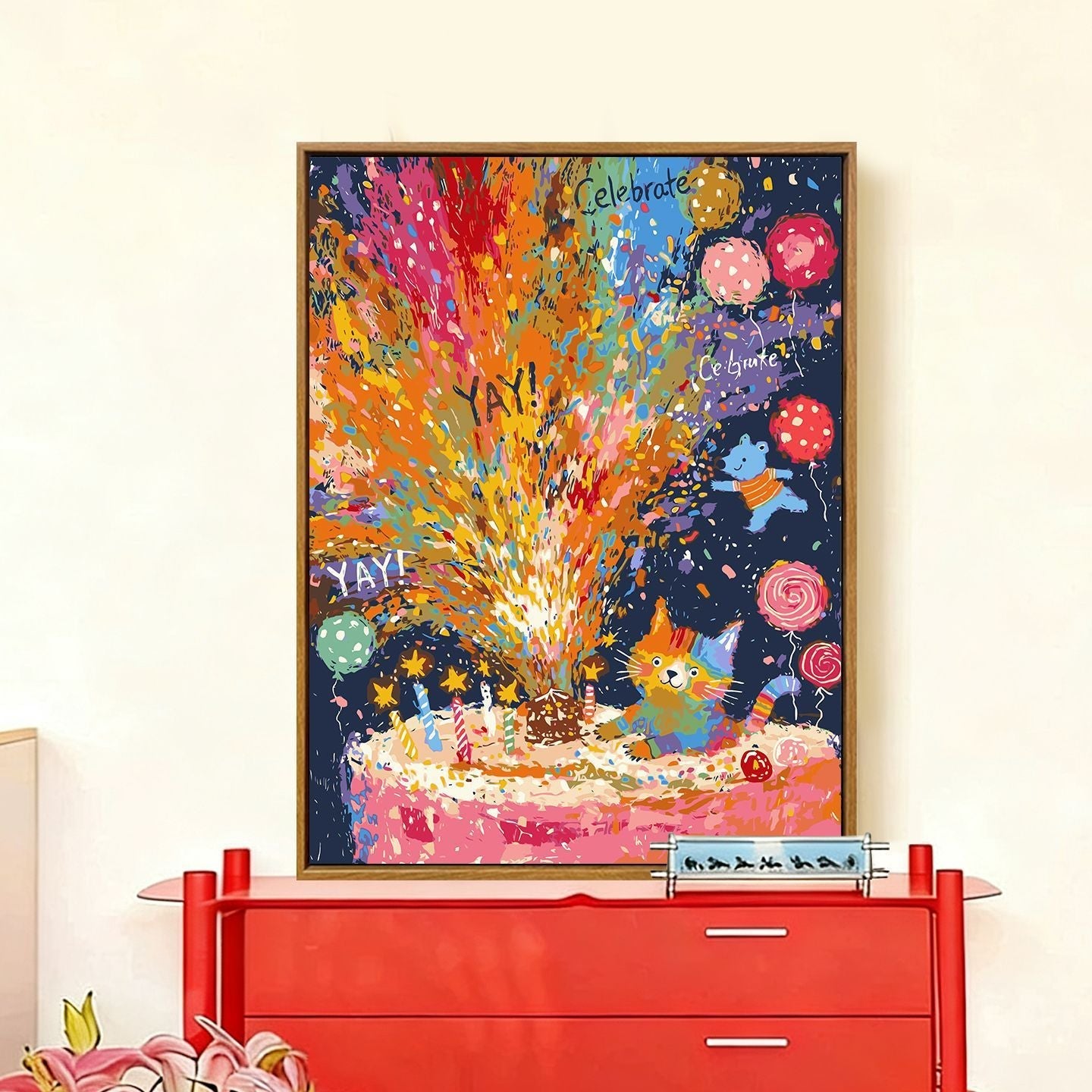 Launische, urlaubsbezogene Wandkunst Brehn