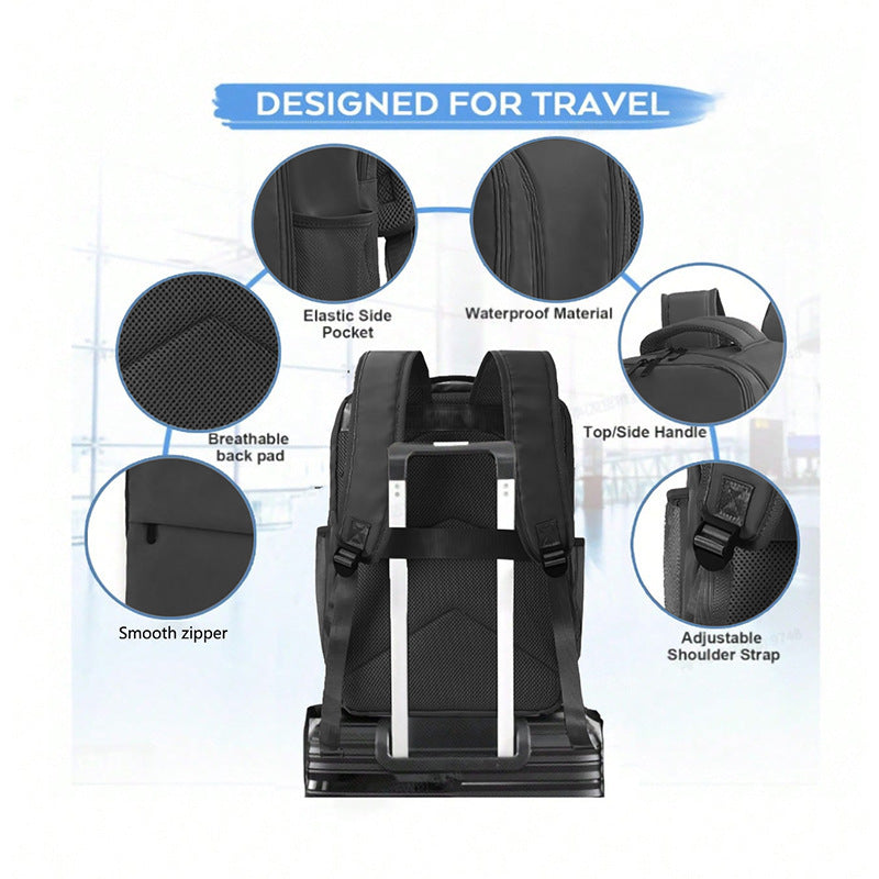 Multifunktionale Laptoptasche mit Stauraum und Ergonomischem Design Brehn