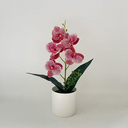 Künstliche Orchideenpflanze für Wohnkultur und Innendekoration