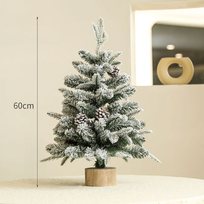 Dekorative Mini-Weihnachtsbaum mit LED-Lichtern