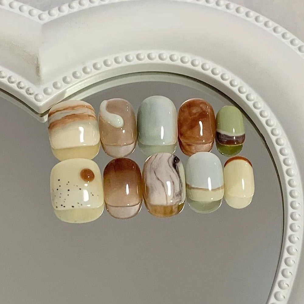 Herbstliche Nagelkunst Brehn