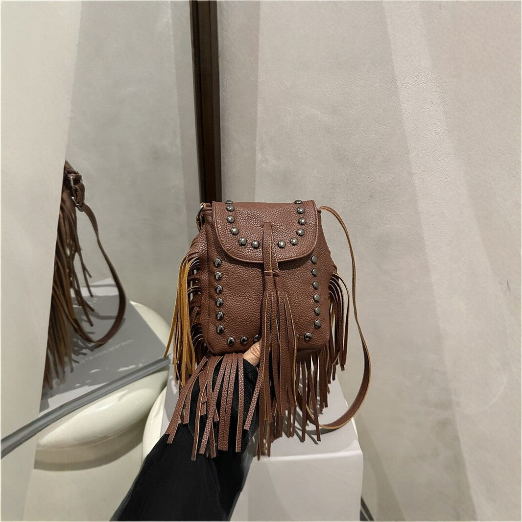 Bohemian Fransen Rucksack