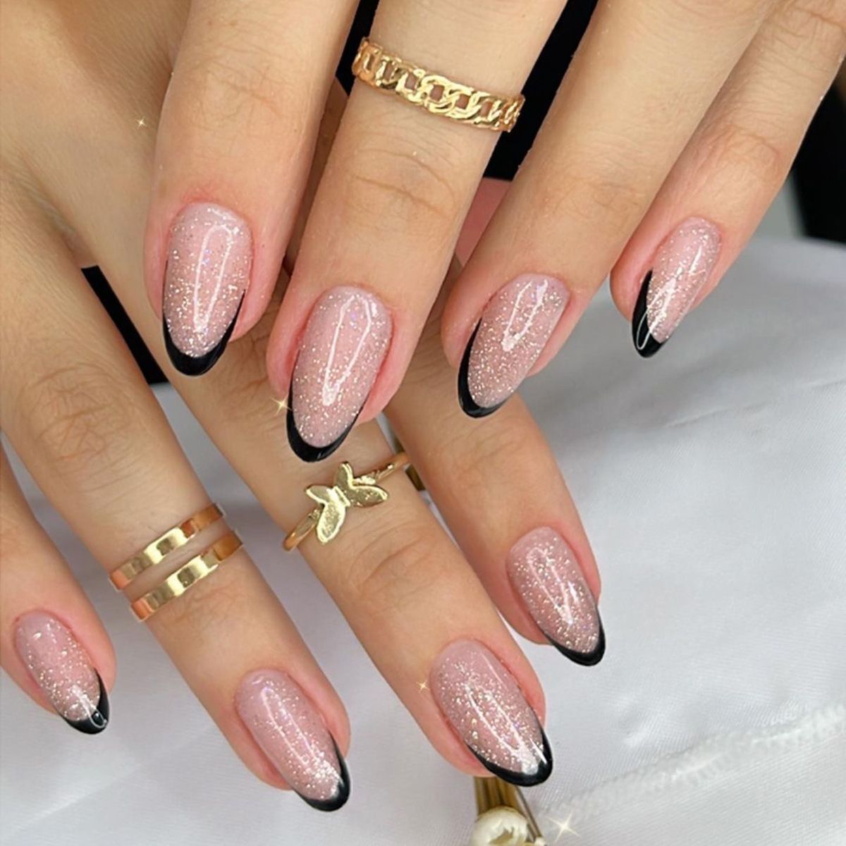 Elegante französische Tipp-Nagelverzierungen Brehn 1789915301