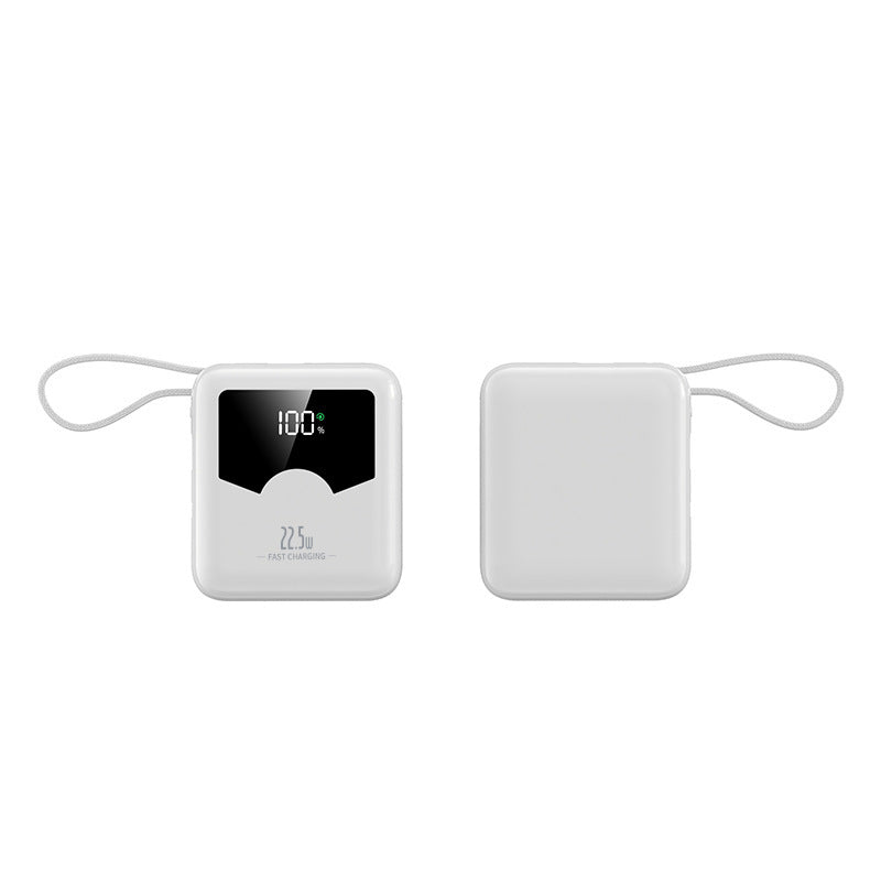 Tragbare Powerbank mit digitaler Ladeanzeige und Schnellladefunktion Brehn