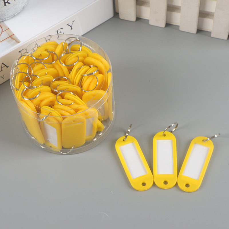 Unisex Etiketten Schlüsselanhänger Set Brehn