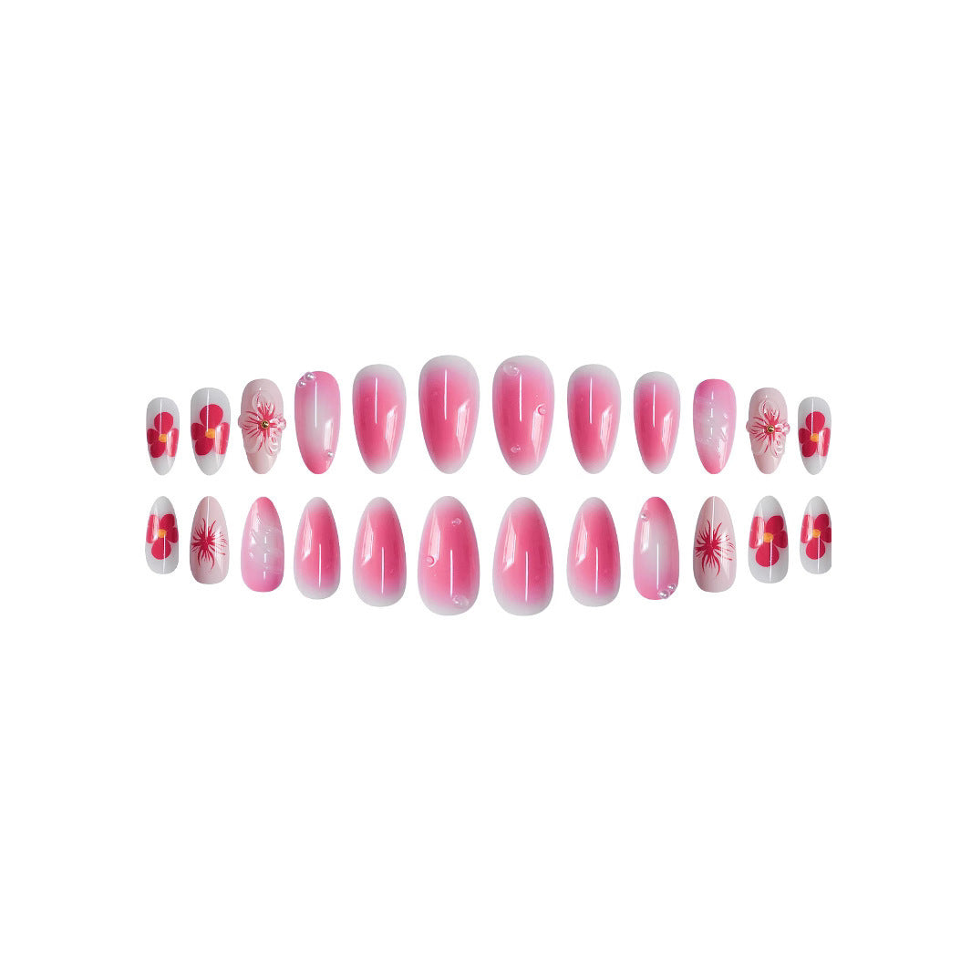 Blumenakzent-Nagelkunst Brehn