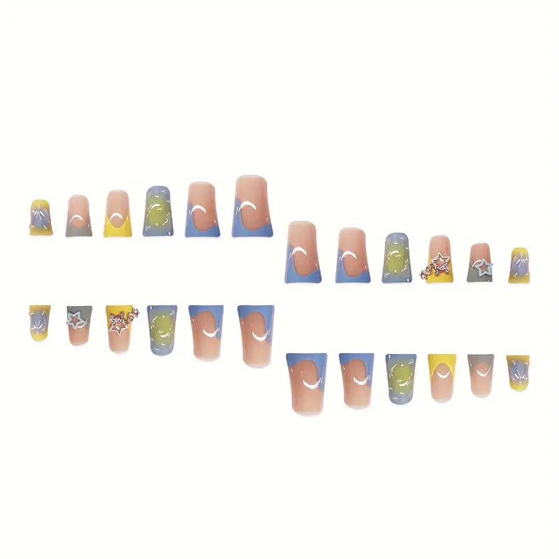 Kreatives Press-On Nagelkunst Set Brehn