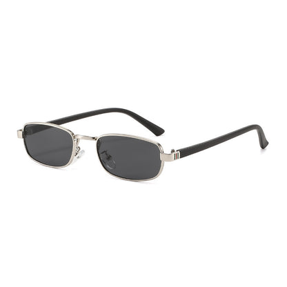 Elegante Vintage-inspirierte rechteckige Sonnenbrille Brehn