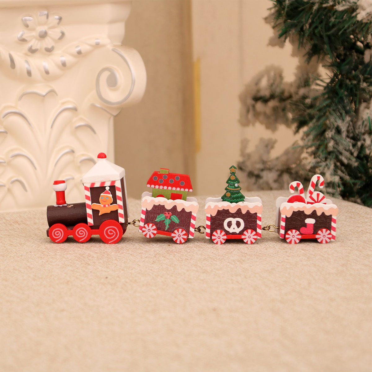 Dekorative Weihnachtszug Ornament Brehn