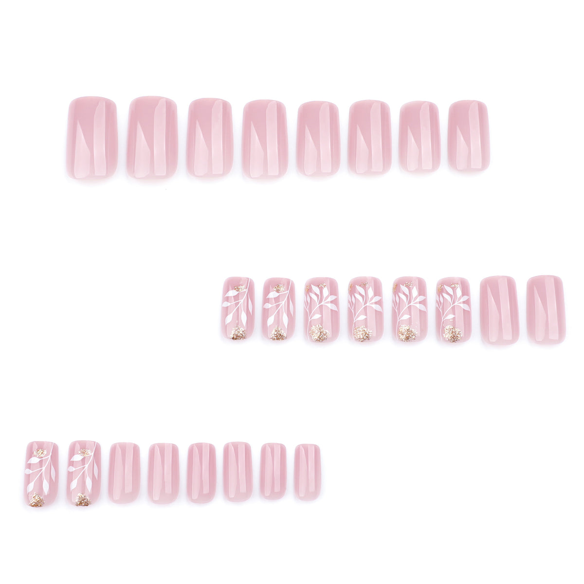Kunstvolle Nagelkunst mit elegantem Blumendesign Brehn