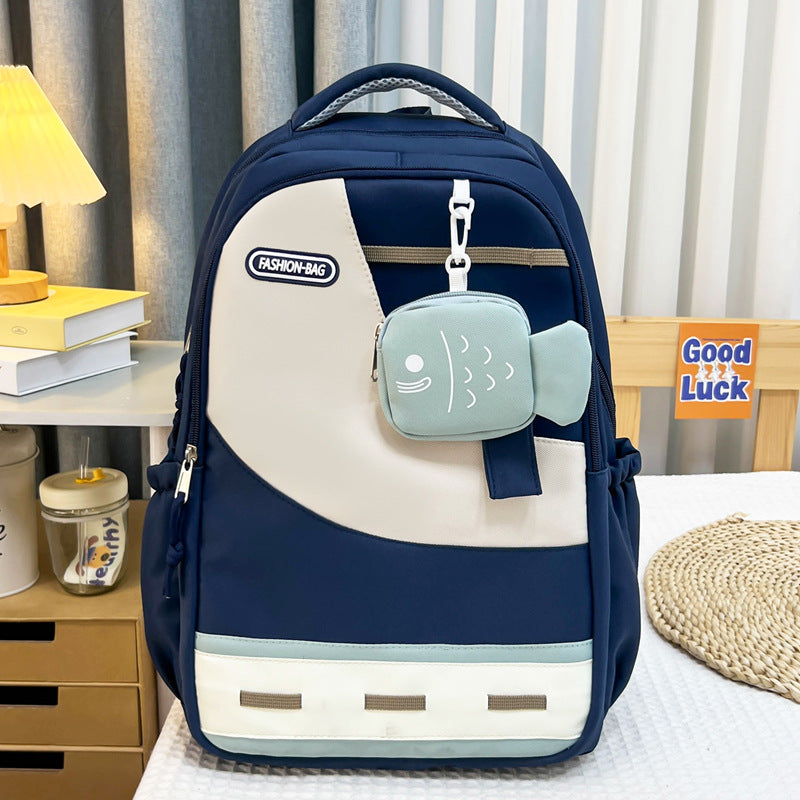 Modebewusster Multi-Taschen Schul Rucksack