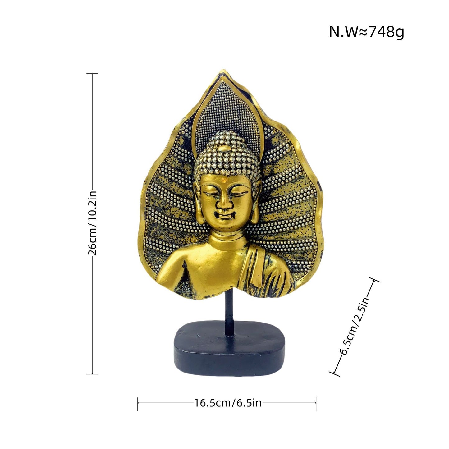 Dekorative Buddha Statue Brehn