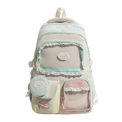 Süßer multifunktionaler College-Rucksack Brehn