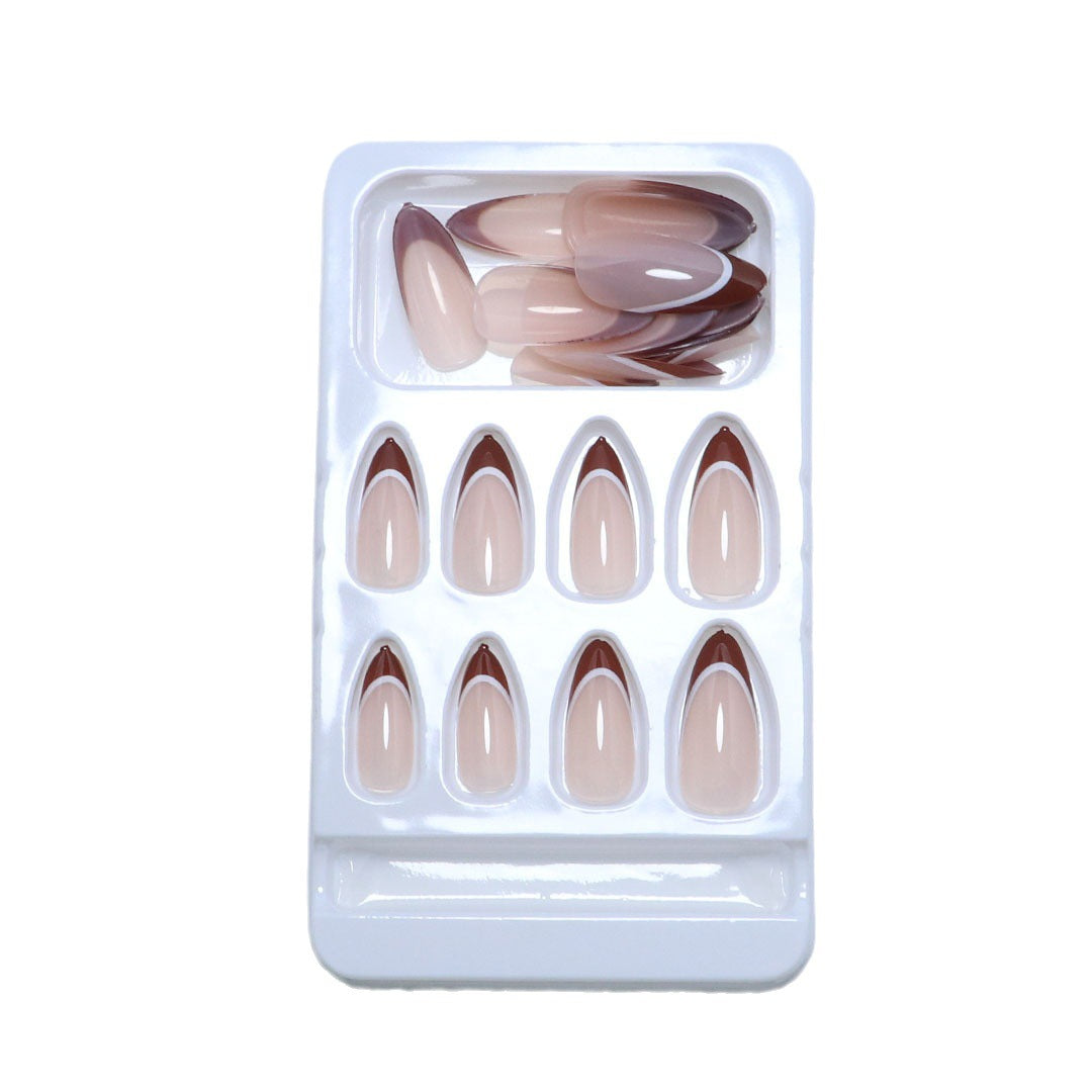 Premium natürliche Finish Press-On Nagelspitzen Brehn